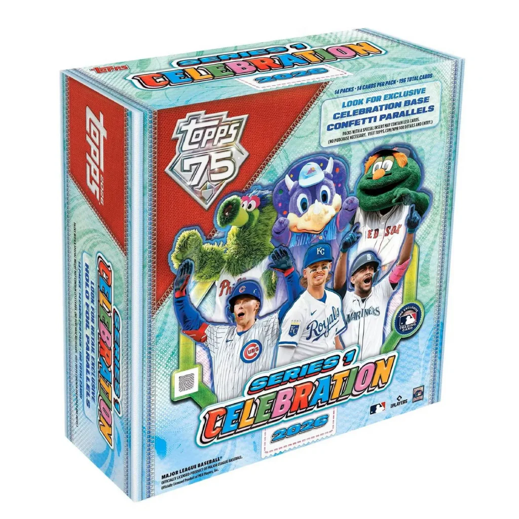 2026 Topps Baseball Series 1 Celebration - Mega Box