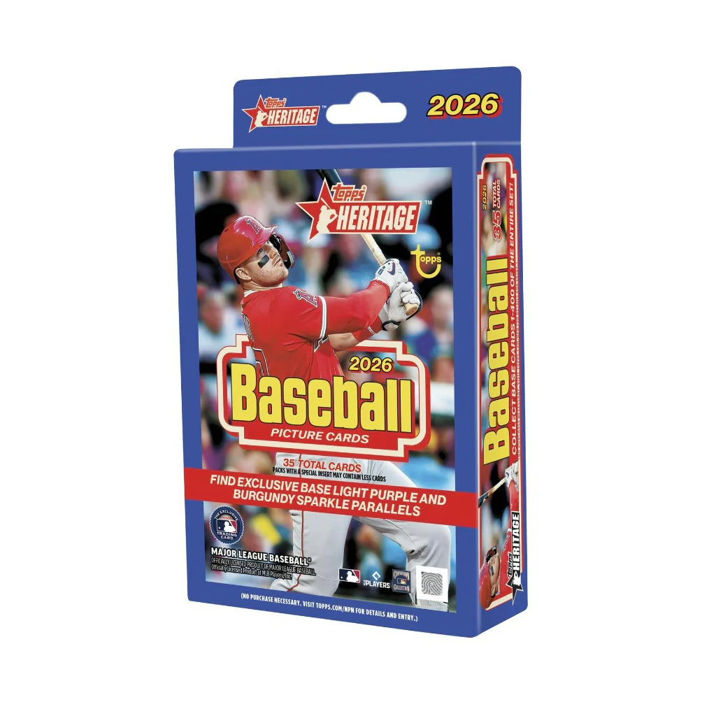2026 Topps Heritage Baseball - Hanger Box